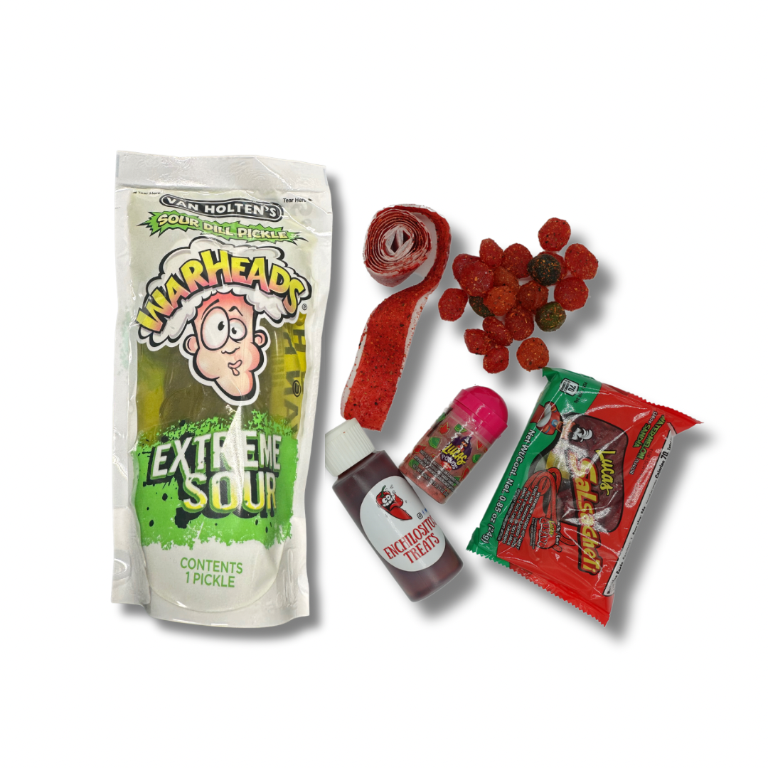 Large Hot Chamoy Pickle Kit – Sweet 4 Sure